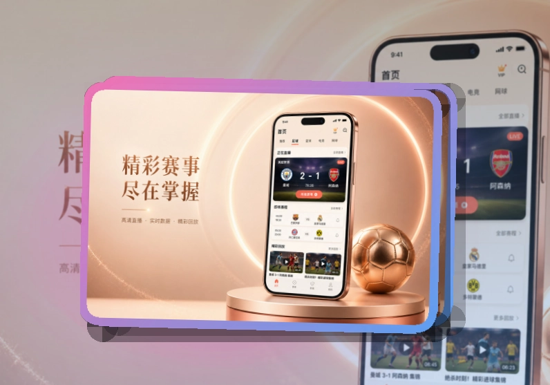 FB体育 App使用亮点，比赛日更方便 页面展示